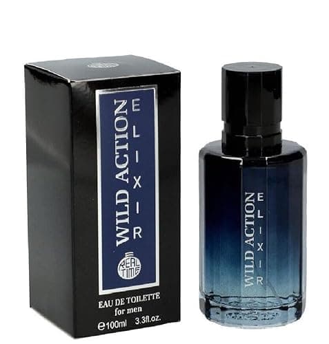 Image of Modaleo - 1 x Eau de Toilette for Him Wild Action 100 ml Aftershave Perfume For Men Fresh Fragrance