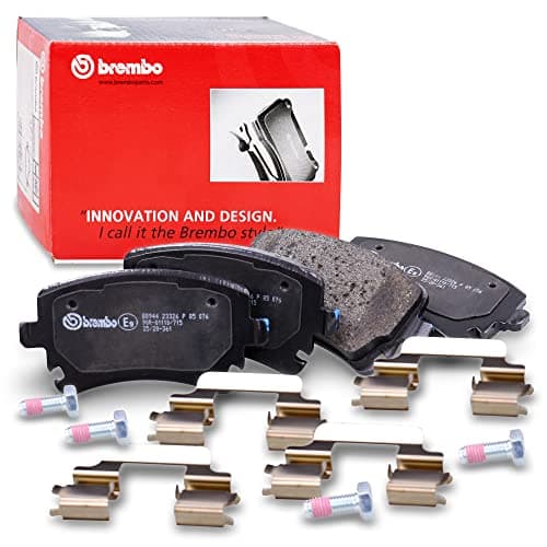 Image of Brembo P85076 Rear Disc Brake Pad - Set of 4