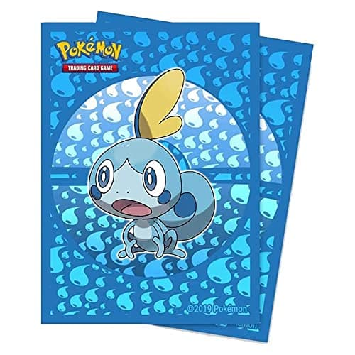 Image of Ultra Pro - Standard Deck Protector Sleeves - Pokemon Sword & Shield Galar Starters Sobble (65 Pack)