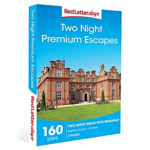 Image of Red Letter Days 2-Night Premium Escapes Experience Gift Box for 2 - Wide Range of Locations UK