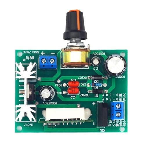 Image of CAZSTYK Regulator Board LM317 Adjustable Regulator Power Board Digital Display Digital Display