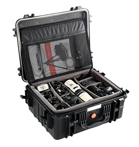 Image of VANGUARD Supreme 46D Waterproof Camera Case with Removable Divider System, Black