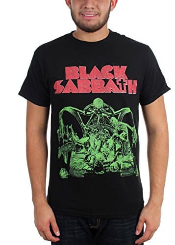 Image of Black Sabbath - Mens Sabbath Bloody Sabbath Cutout T-Shirt, Large, Black
