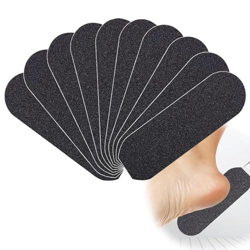 Image of Pedicure File Refill Pads – 50PCS 80 Grit Self-Adhesive Foot File Replacement Pads, Hard Skin Remover, Callus Remover for Feet, Foot Scrubber for Dead Skin