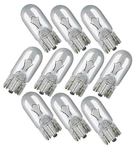 Image of Other 2 x 10 Quality Car Push T10 Fit 501 Wesge Base 12V Volt 5w Watt Capless Sidelight Bulbs 20 X 501 Capless Sidelight Car Bulb Interior Number Plate Side Light (20)