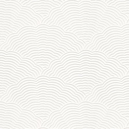 Image of Belgravia Blown Vinyl Artex Paintable Textured Wallpaper - Modern Wallpaper for Living Room, Bedroom, Fireplace - Decorative & Paintable Luxury Wall Paper (White)