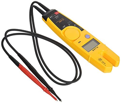 Image of Fluke T5-600 Voltage Continuity Tester Electrical OpenJaw Current Clamp Meter With GS38 Probes 600v AC/DC