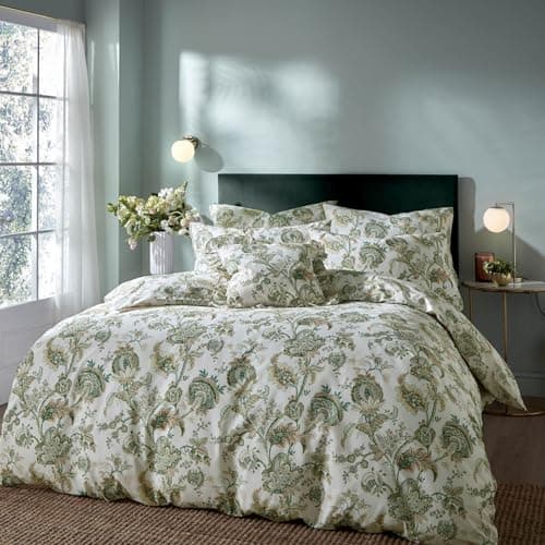 Image of Amanda Holden Tresco Isles Coral BeddingBedding: Duvet Cover & 2 Pillowcase Set, Double 200x200cm