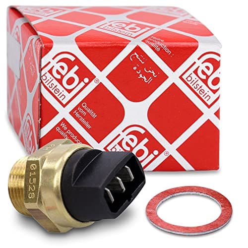 Image of febi bilstein 01528 Temperature Switch for radiator fan, pack of one