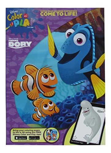 Image of Disney Pixar Finding Dory Color and Play Coloring Book