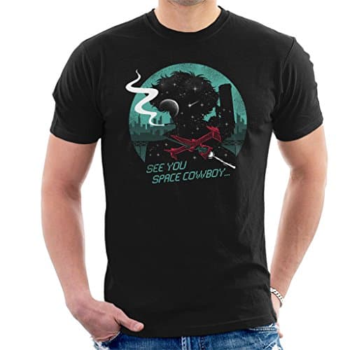 Image of Cowboy Bebop See You Space Cowboy Men's T-Shirt Black