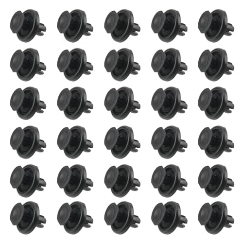 Image of Topkidame 30pcs Fender Liner Clip Bumper Engine Cover Retainer Clip Fastener Compatible with Toyota Lexus Tundra Tacoma RAV4 Corolla 4Runner Camry C-HR, Replaces 90467-07215