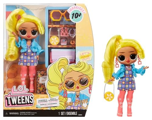 Image of L.O.L. Surprise! Tweens - Fashion Doll Hana Groove - With 10+ Surprises and Fabulous Accessories – Great for Kids Ages 4+