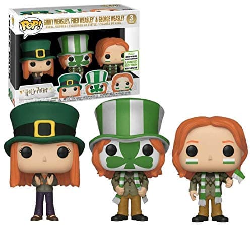Image of Funko Pop 3-Pack Harry Potter 37209 Fred George Ginny ECCC2019