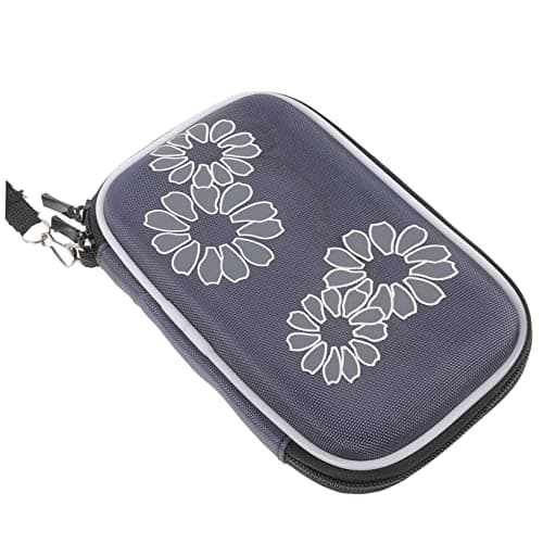 Image of Artibetter Hard Drive Protective Case 2.5 Inch Scratch Resistant Hard Case Built-in Mesh Pocket Design Nonwoven Material Storage Pouch Suitable for Work and Travel