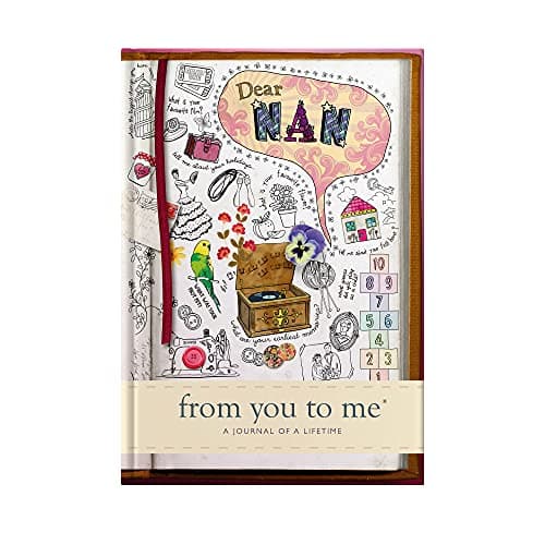 Image of Dear Nan, From You To Me: Guided Memory Journal To Capture Your Grandmother’s Amazing Stories (Sketch Collection)
