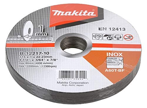 Image of Makita METAL CUTTING DISC 1X115MM (PK10) B-12217-10