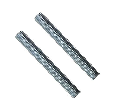 Image of TERF® M16 (16mm) X 150mm Fully Threaded Studding Rod Bar M16 for Ø 16mm (5/8'') Diameter X 150mm (6'') Length All Threads Resin Anchor Studs Bar Rod Screw - Pack of 2