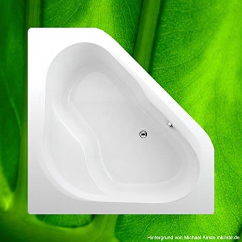 Image of Capri Acrylic Corner Bath Tub 135 x 135 cm
