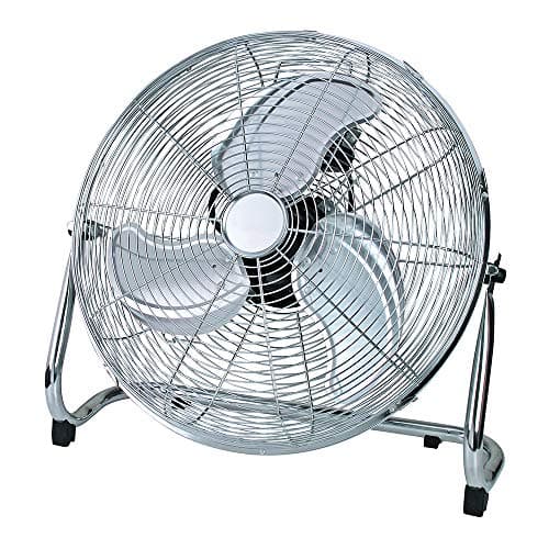 Image of Generic CRC18 Floor Standing Air Circulator Fan, High Velocity Free Standing Fan for Home, Garage, Gym and Office, 18 Inch, Chrome