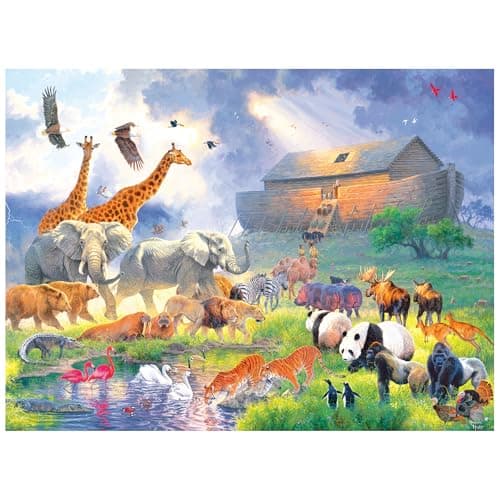 Image of CRA-Z-ART Noah's Ark by Abraham Hunter 1000 Piece Jigsaw Puzzle