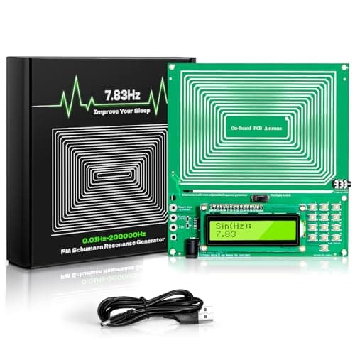 Image of Adjustable Schumann Resonance Generator (0.01Hz-20kHz) | healing frequency generator, Rife Machine machine, 7.83Hz sleep aid, stress relief, relaxation, meditation and amplifier