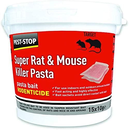Image of Digiteck Pest-Stop Super Mouse and Rat Killer Fast Poison Pasta Bait 15 x 10g Sachets