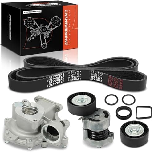 Image of Frankberg Timing Belt Repair Kit Compatible with 3 Series E46 316i 318i 1.6L-2.0L 2001-2005 3 Series E90 316-320 1.6L-2.0L 2004-2011 3 Series Cabriolet E93 320i 2.0L 2007-2013