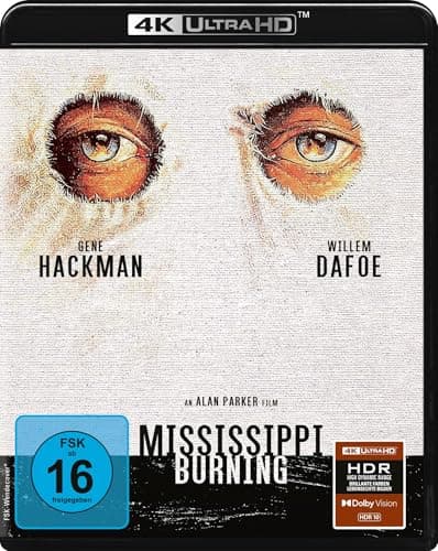 Image of Mississippi Burning - Die Wurzel des Hasses (4K Ultra HD) [Blu-ray] [Region B] [1988]