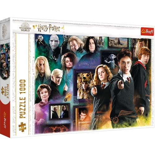 Image of Trefl Wizarding World Harry Potter - 1000 Piece Jigsaw Puzzles for Adults & Children Aged 12+ Harry Potter Puzzle