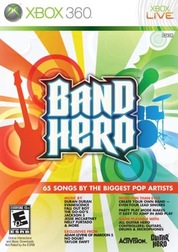 Image of Band Hero featuring Taylor Swift - Stand Alone Software - Xbox 360