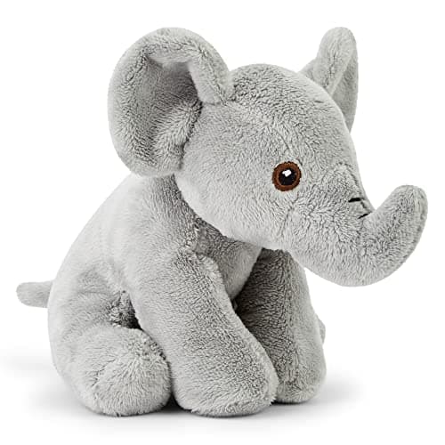 Image of Zappi Co 100% Recycled Plush Toys - Soft and Cuddly Stuffed Toys, Perfect Companion for Children and Newborns (13-15 cm) (Elephant)