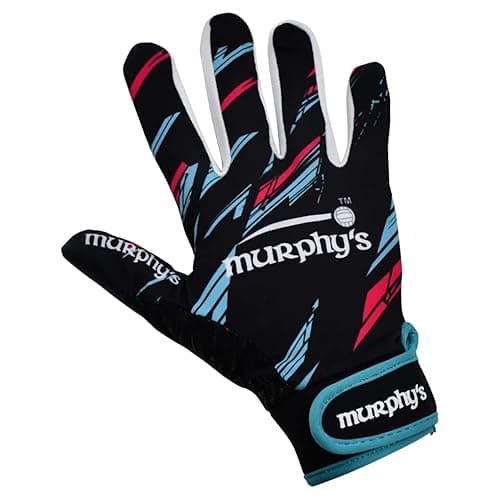 Image of Murphy's Gaelic Gloves Junior - Black Blue Pink - New 2023 (6 - Under 12)