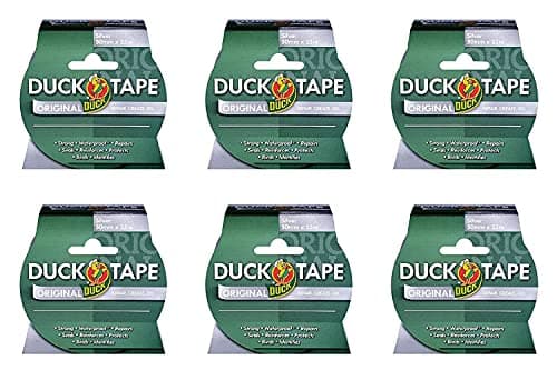 Image of Duck Tape Original Silver, 50mm x 25m, Pack of 6