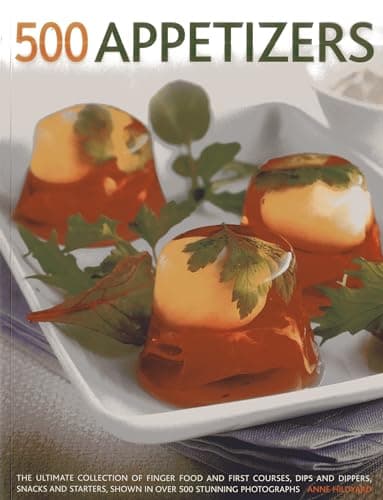 Image of 500 Appetizers: The Ultimate Collection of Finger Food and First Courses, Dips and Dippers, Snacks and Starters, Shown in Over 500 Stunning Photographs