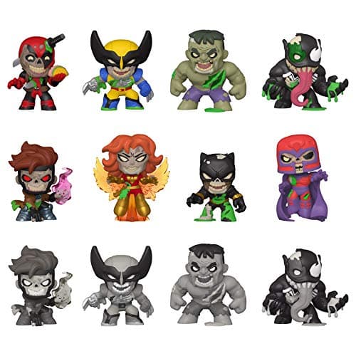 Image of Funko Mystery Mini - Marvel Zombies - 1 Of 12 to Collect - Styles Vary - Collectable Vinyl Figure - Gift Idea - Official Merchandise - Toys for Kids & Adults - Comic Books Fans and Display