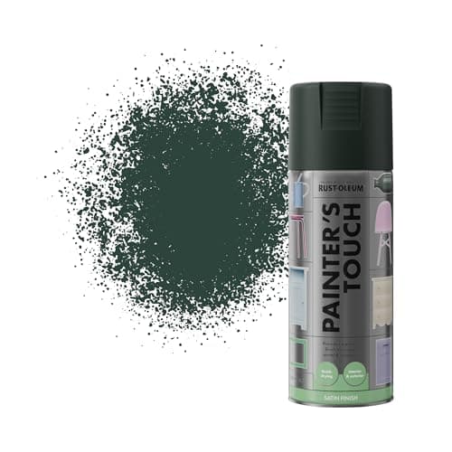 Image of Rust-Oleum 400ml Painter's Touch Spray Paint Aerosol - Oxford Green Satin