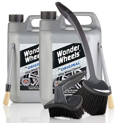 Image of Wonder Wheels Alloy Wheel Cleaner 5L x 2 - plus FREE Wheel Brush Kit