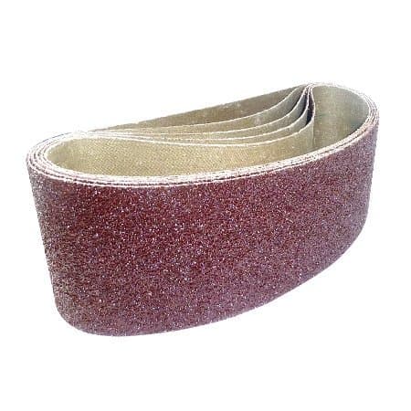 Image of Cloth Sanding Belts 100 x 610mm 80 Grit Pack of 5