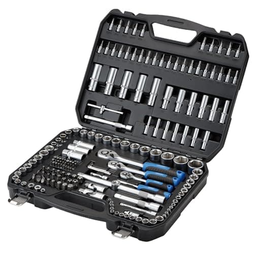 Image of Draper 24231 HI-TORQ® Metric Socket and Bit Set, 1/4", 3/8" and 1/2" Sq. Dr. (188 Piece)