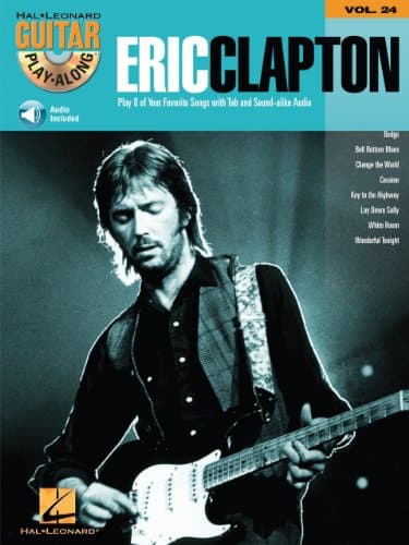 Image of Eric Clapton Songbook: Guitar Play-Along Volume 24 (Hal Leonard Guitar Play-Along)
