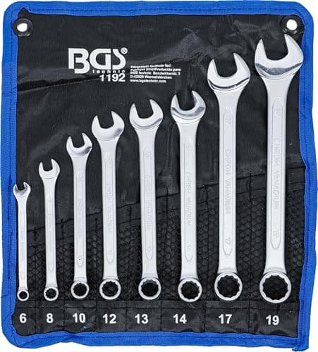 Image of BGS 1192 | Combination Spanner Set | 6 - 19 mm | 8 pcs.