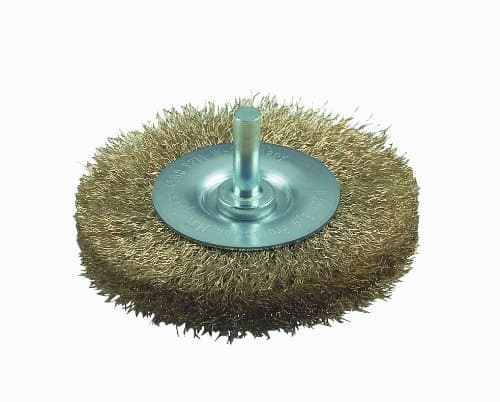 Image of Bosch 2609256529 6 x 75 mm Wire Wheel Crimped Wire Shank (Brass-coated)