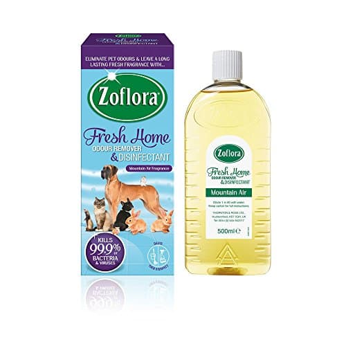 Image of 2 x ZOFLORA 500ML Fresh Home Odour Remover and Disinfectant Pets Home Kennels for Homes with Pets