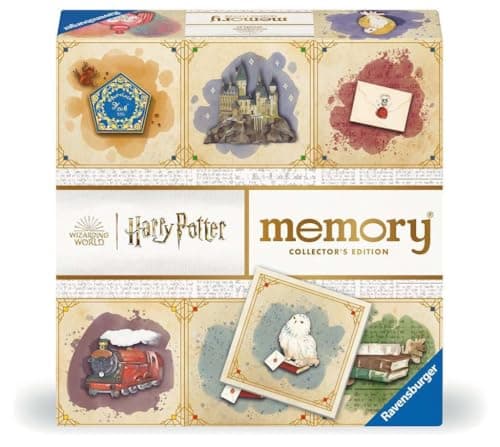 Image of Ravensburger Harry Potter Collector's Memory Game - Matching Picture Snap Pairs for Kids Age 6 Years Up