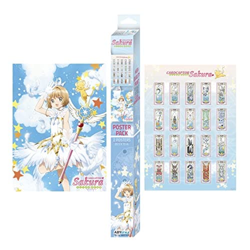 Image of ABYSTYLE CardCaptor Sakura Clear Card Posters (Chibi Boxed Poster Set)
