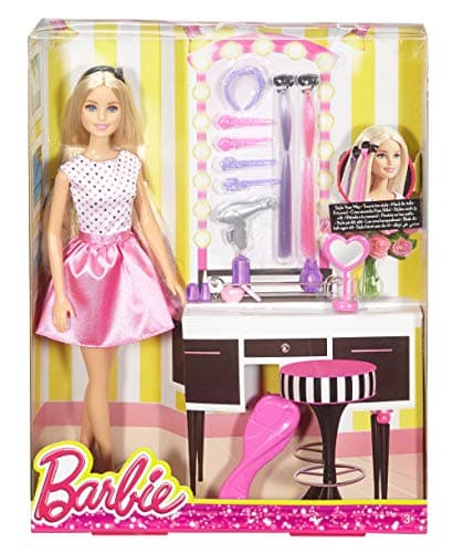 Image of Barbie Doll with Hair Accessory