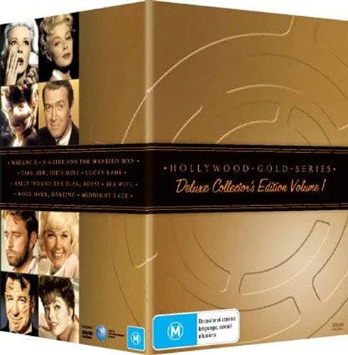 Image of Hollywood Gold Series Volume 1 - 8-DVD Boxset ( Midnight Lace / Madame X / Take Her, She's Mine / Rally 'Round the Flag, Boys! / A Guide for the Married Man / Move Over, Darling / Lucky Lady / Se
