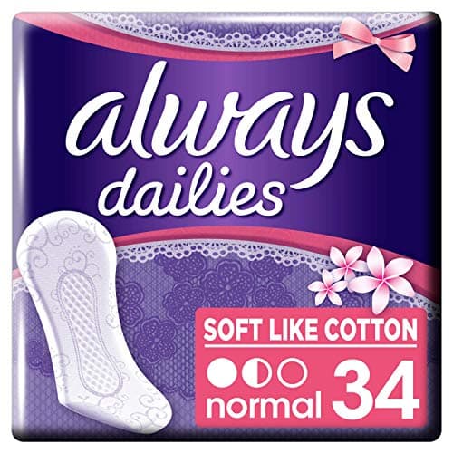 Image of Always Dailies Soft Like Cotton Normal Fresh Panty Liners, 4015400567387