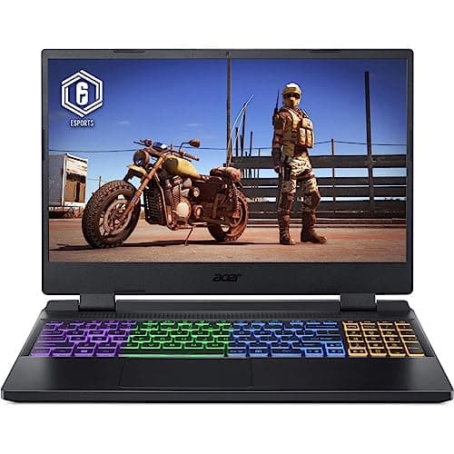 Image of Acer Nitro 5 AN515-58-56CH 15.6 Inch Full HD 144Hz Gaming Notebook Computer, Intel Core i5-12500H 2.5GHz, 16GB RAM, 512GB SSD, NVIDIA GeForce RTX 4050 6GB, Windows 11 Home, Obsidian Black